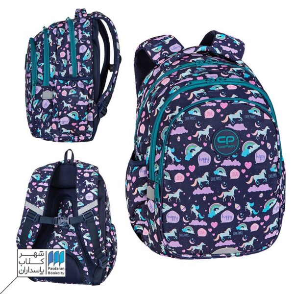 کوله پشتی JERRY HAPPY UNICORN E۲۹۵۴۹ کول پک cool pack