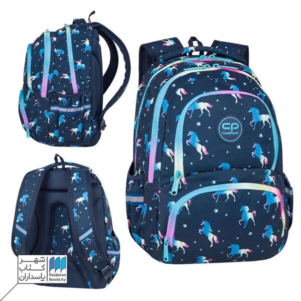 کوله پشتی SPINER BLUE UNICORN F۰۰۱۶۷۰ کول پک cool pack
