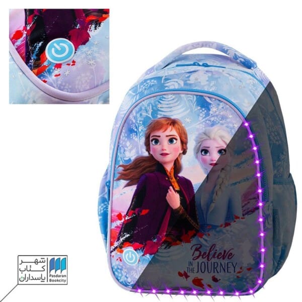 کوله پشتی B۴۷۳۰۵ joy s led frozen i collection کول پک cool pack