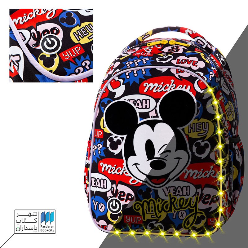 کوله پشتی  B۴۷۳۰۰ joy s led mickey mouse collection کول پک cool pack