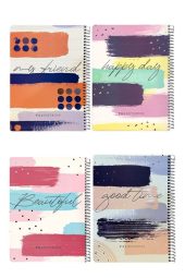 دفتر ۱۰۰ برگ وزیری سیمی طلقی تاش پیل