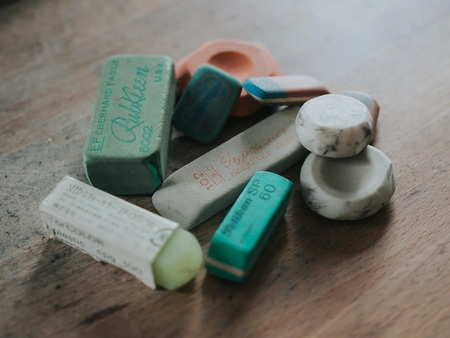 عکس تاریخچه پاک کن ها