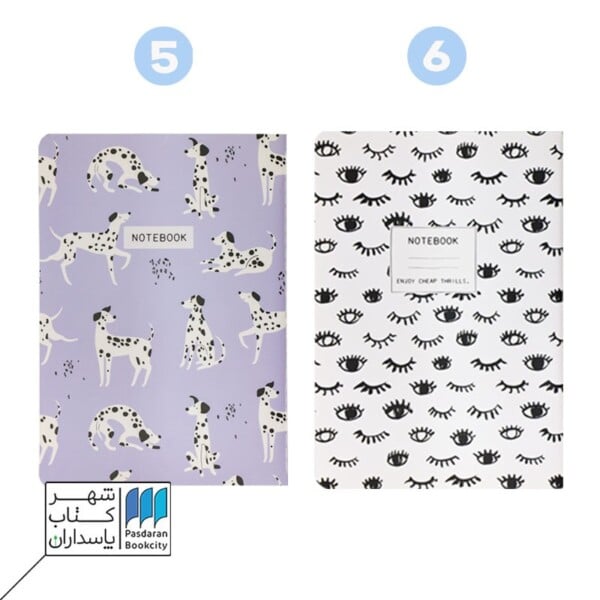 دفتر دوختی سایز a۶