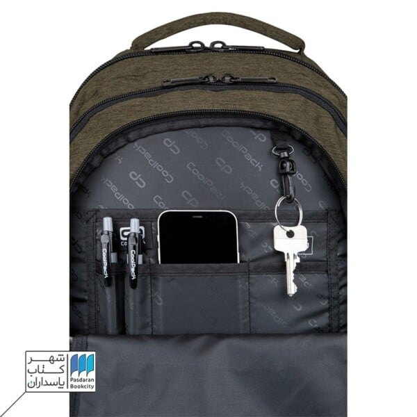 کوله پشتی C۱۰۱۶۲/E soul snow olive green کول پک cool pack