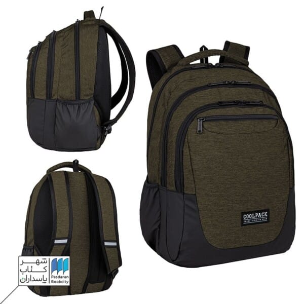 کوله پشتی C۱۰۱۶۲/E soul snow olive green کول پک cool pack
