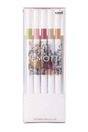 روان نویس ۵ رنگ EMOTT NO.۱۰ یونیبال