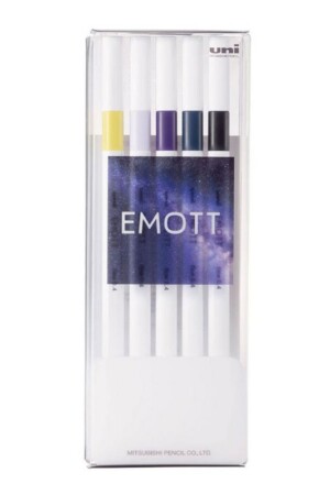 روان نویس ۵ رنگ EMOTT NO.۱۱ یونیبال