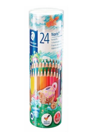 مداد رنگی ۲۴ رنگ استوانه ای نوریس استدلر