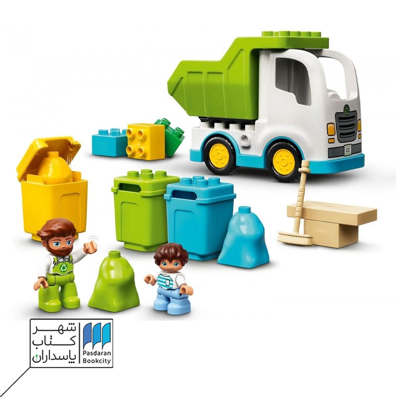 لگو LEGO Garbage Truck and Recycling Set ۱۰۹۴۵