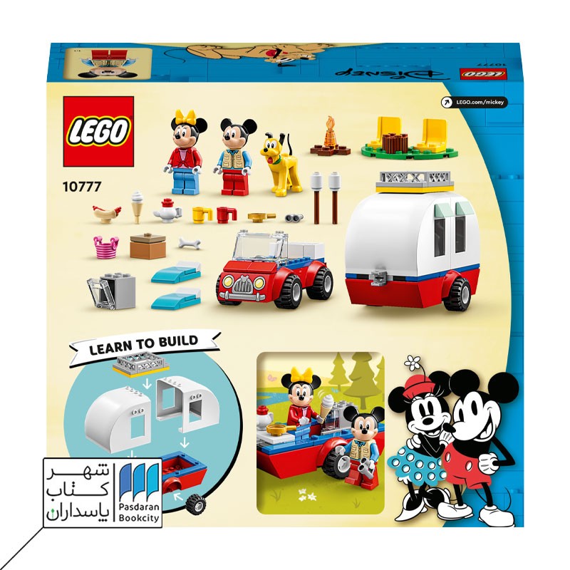 لگو LEGO Mickey and Minnie s Camping Trip Set ۱۰۷۷۷