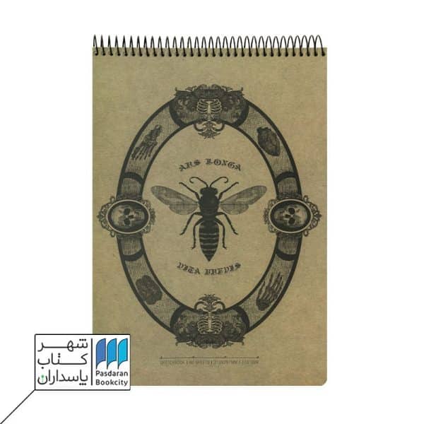 دفتر طراحی A۴ طرح Bumble Bee