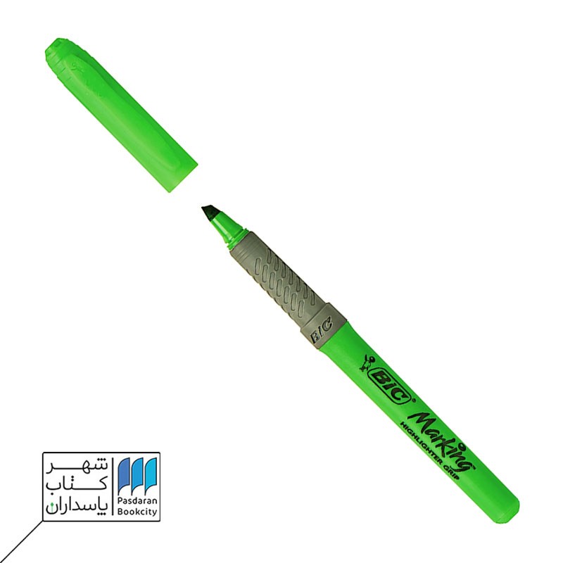 هایلایتر قلمی highlighter grip سبز
