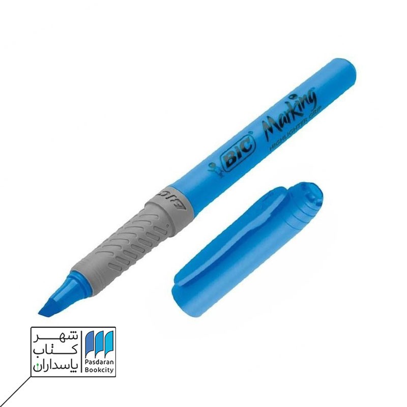 هایلایتر قلمی highlighter grip آبی