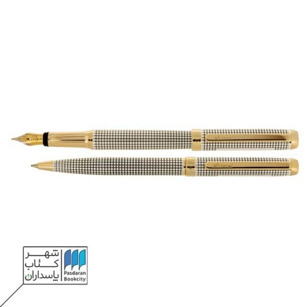 ست جفتی لرد شطرنجی گیره زرد diplomat