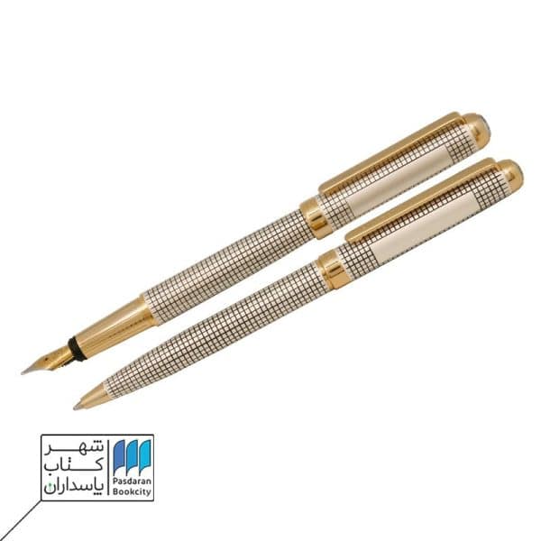 ست جفتی لرد شطرنجی گیره زرد diplomat