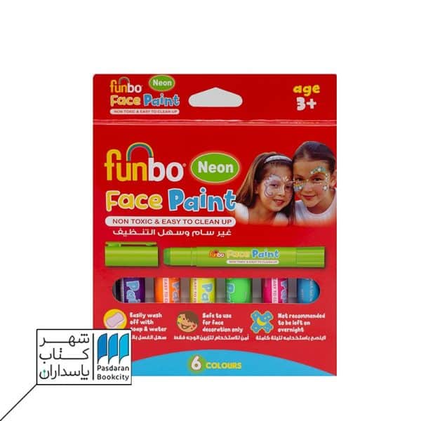 ماژیک گریم صورت ۶ رنگ نئون FPS-۰۶N