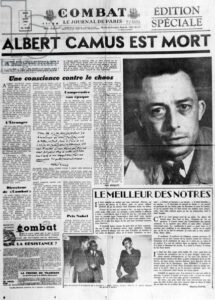مرگ آلبر کامو