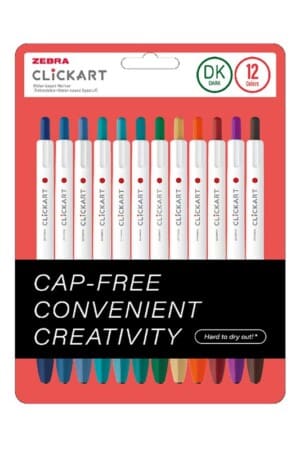 ماژیک کلیک آرت CLICKART بسته ۱۲ عددی dark