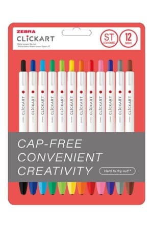 ماژیک کلیک آرت CLICKART بسته ۱۲ عددی standard