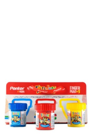 رنگ انگشتی ۳ رنگ پنتر
