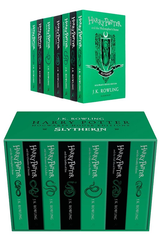 Harry Potter Slytherin House Edition Paperback Box Set