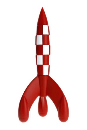 مجسمه فیگور تن تن ROCKET ۱۷ CM