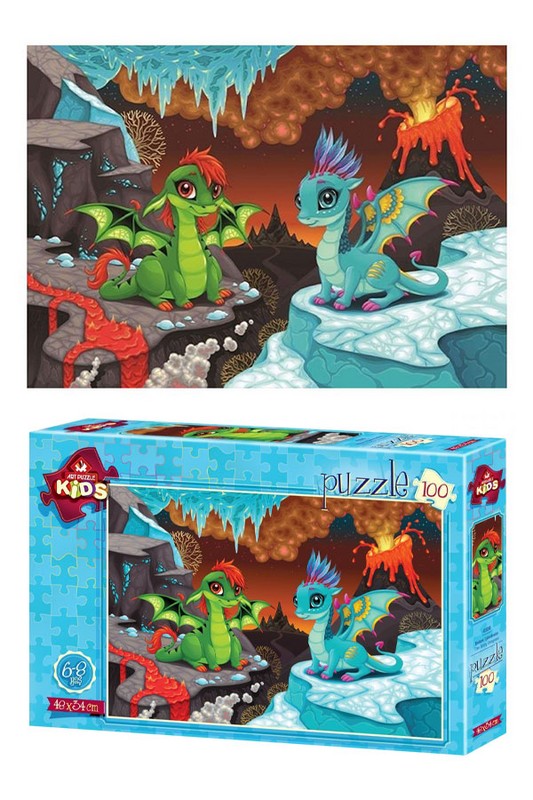 پازل the baby dragons ۴۵۰۹