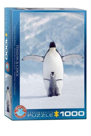 پازل Penguin & Chick ۶۰۰۰ ۱۲۴۶ ۱۰۰۰pcs