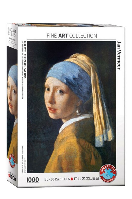 پازل girl with pearl earing ۱۰۰۰pcs ۶۰۰۰ ۵۱۵۸