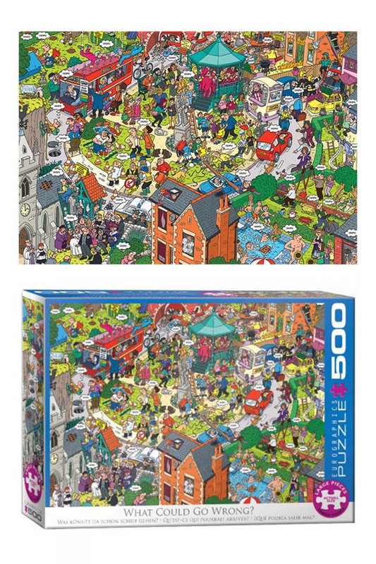 پازل what could go wrong ۶۵۰۰ ۵۴۶۰ ۵۰۰pcs