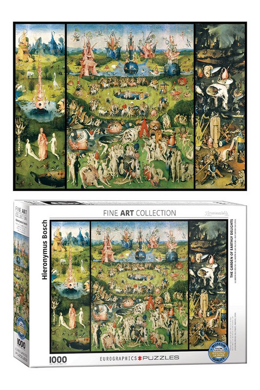 پازل The Garden of Eaertly Delights ۶۰۰۰ ۰۸۳۰ ۱۰۰۰pcs