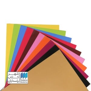 مقوا رنگی گلاسه ۲۰ عددی