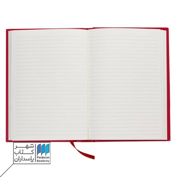 دفتر یادداشت جلد سخت رنگ سرخابی i write