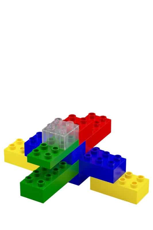 لگو ۲۵ قطعه