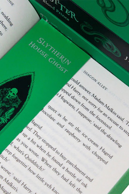 Harry Potter Slytherin House Edition Paperback Box Set