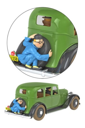مجسمه فیگور تن تن car mitsuhiratos