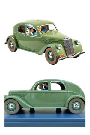 مجسمه فیگور تن تن car the lancia aprilia