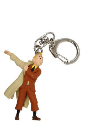 جا کلیدی تن تن pvc keyring tintin puts on trench ۴۲۴۷۹