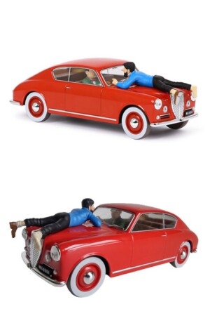 مجسمه فیگور تن تن LANCIA AURELIA