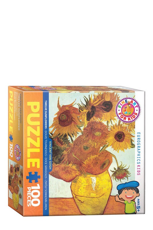 پازل ۱۰۰ قطعه Tweleve sunflowers ۶۱۰۰۳۶۸۸