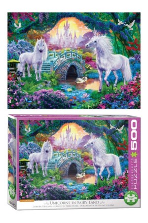پازل ۵۰۰ قطعه Unicorns Fairy Land ۶۵۰۰-۵۳۶۳