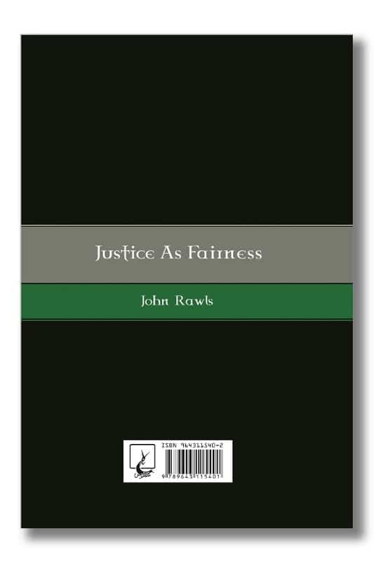کتاب عدالت به مثابه انصاف