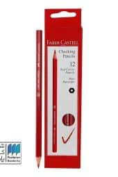 مداد قرمز جعبه ۱۲ تایی ۱۷۶۰۱ فابر کاستل faber castell