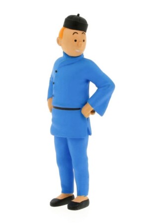 مجسمه فیگور تن تن tintin lotus ۹ cm