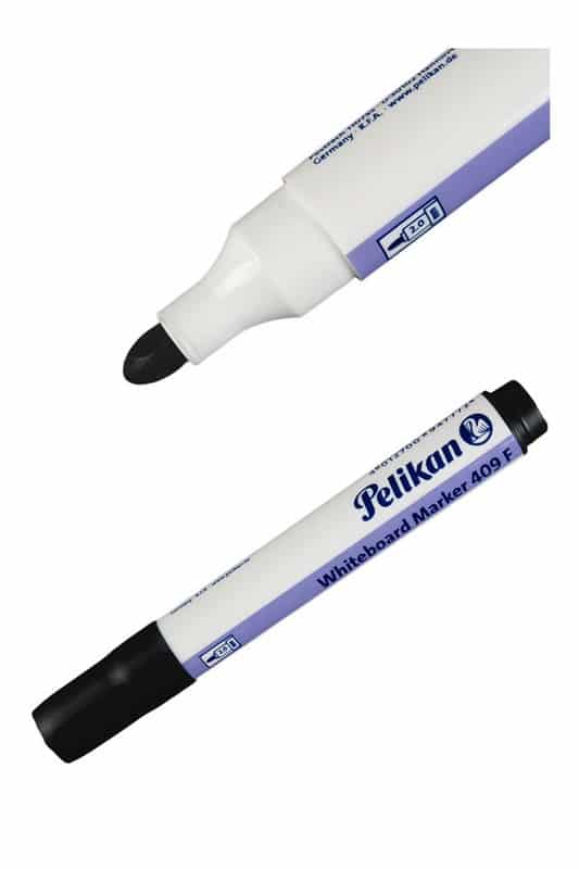 ماژیک وایت برد رنگ مشکی نوک گرد f۴۰۹