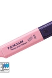 هایلایتر صورتی پاستلی استدلر staedtler ۳۶۴ C۲۱۰