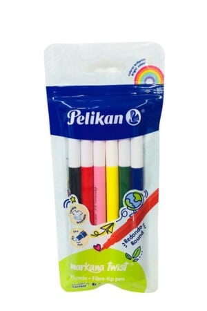 ماژیک نقاشی ۶ رنگ Markana Twist