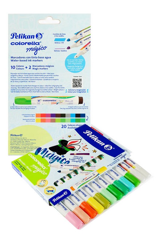 ماژیک نقاشی ۱۲ رنگ Colorelle Magic