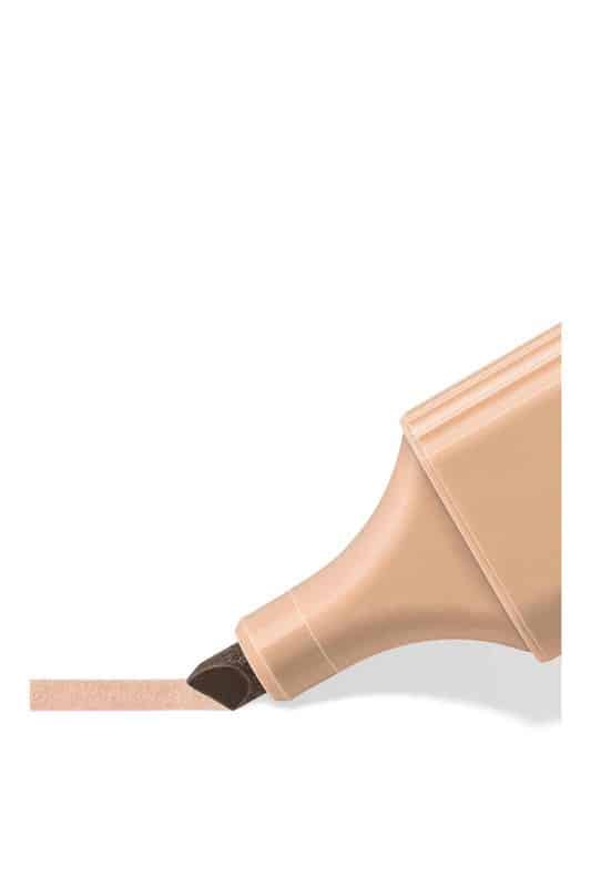 هایلایتر قهوه ای پاستلی استدلر staedtler ۳۶۴ C۴۵۰