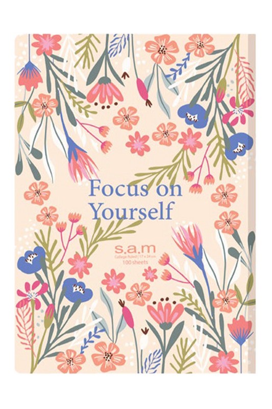 دفتر وزیری ۴۰ برگ کلاسیک سیمی A سم